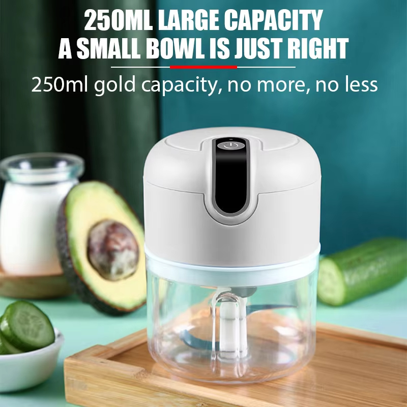 Rice Thresher Machine - 250ML electric meat grinder, garlic chopper,