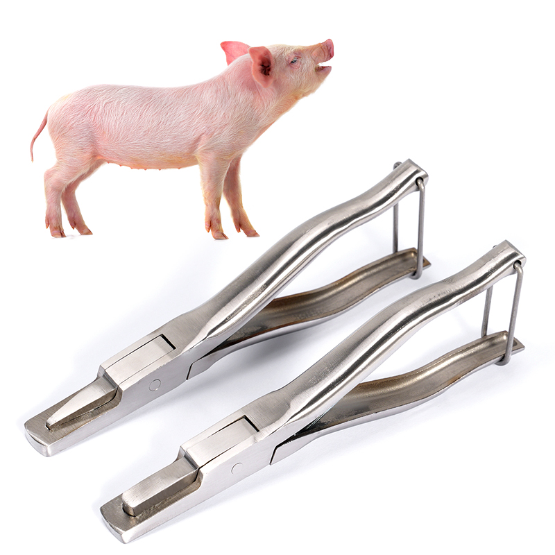 Agriculture Farming Livestock - Stainless Steel Pig Ear Notcher Pliers