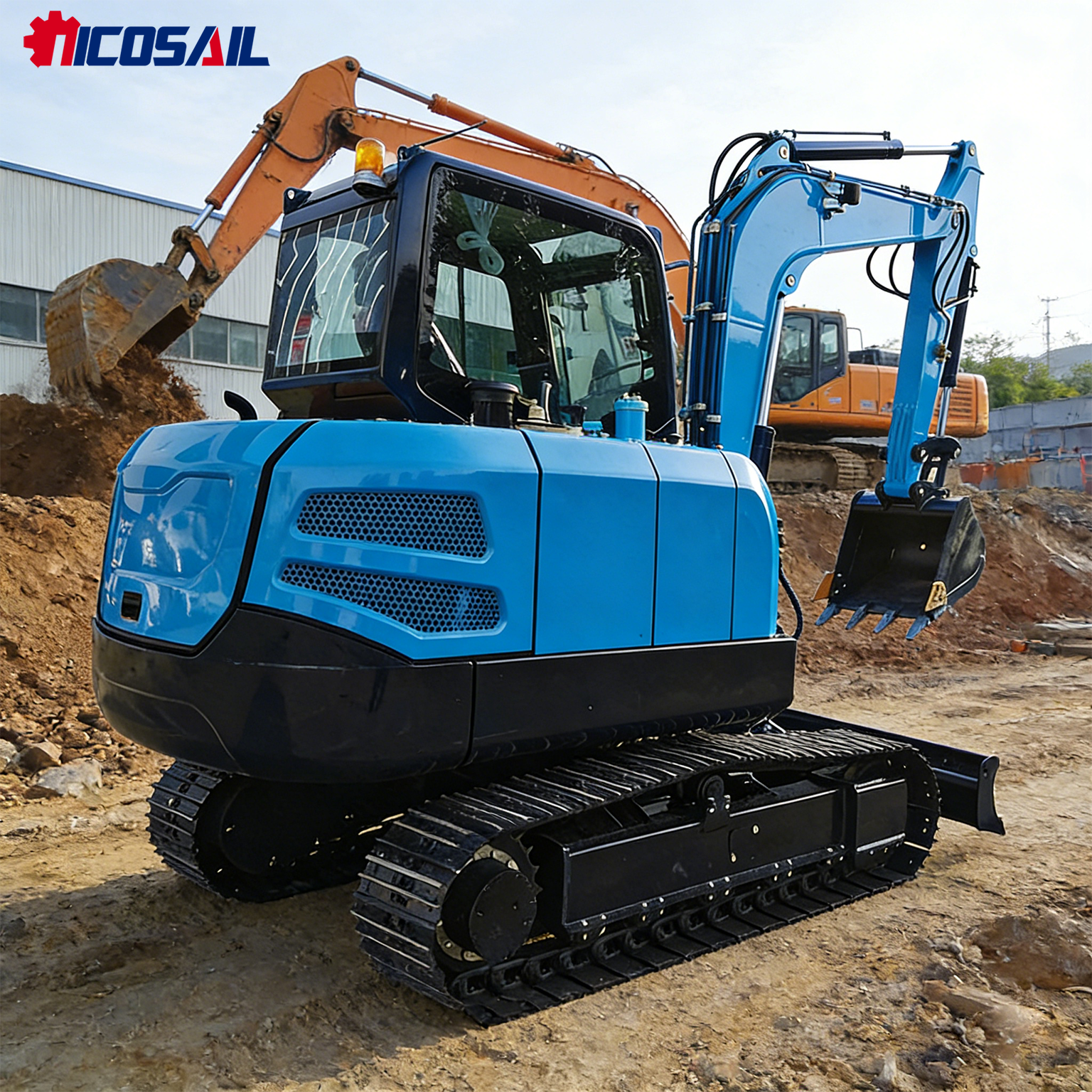 Farming And Agriculture Jobs - 906 Small Excavator EPA Approved, Great