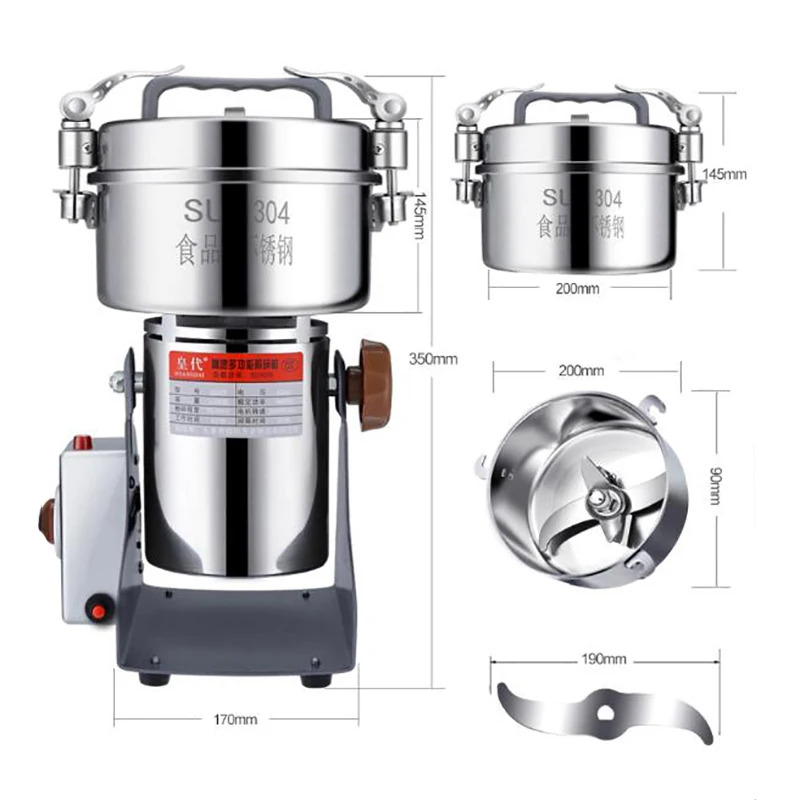 High Quality Commercial Spice  - Grain Mill Grinder incelemesi ve fiyatı