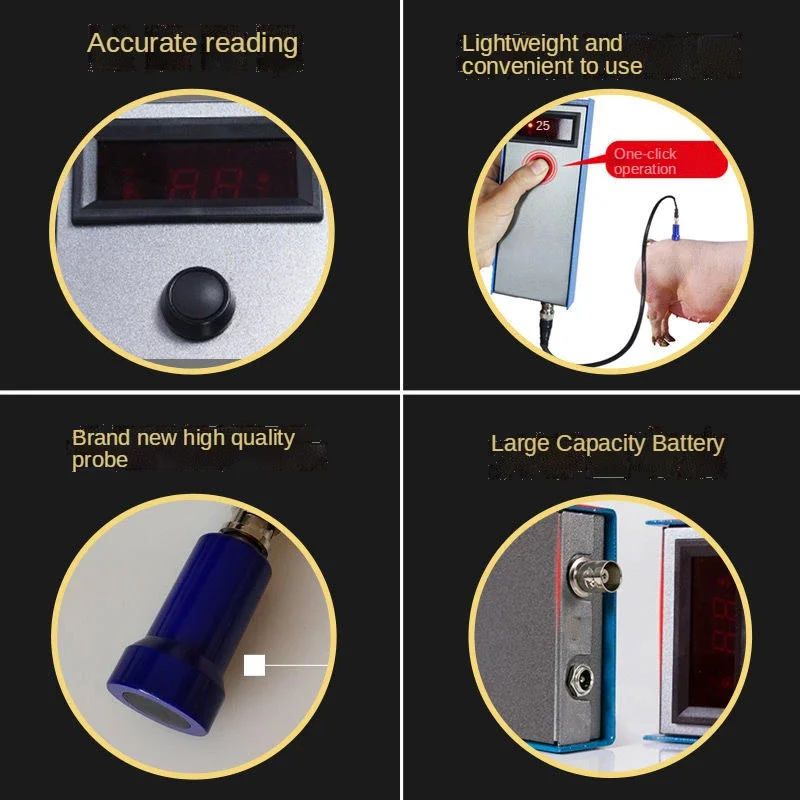Precision Pig Back Fat Detecto - Agriculture Farming Livestock incelemesi ve fiyatı