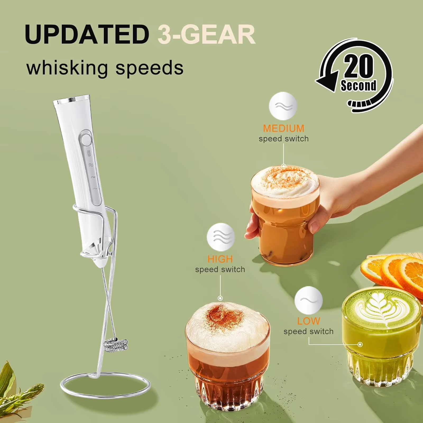 1 electric milk frother, dual  - Rice Thresher Machine incelemesi ve fiyatı