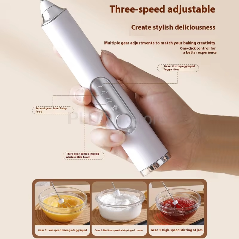 1 electric milk frother, dual  - Rice Thresher Machine incelemesi ve fiyatı